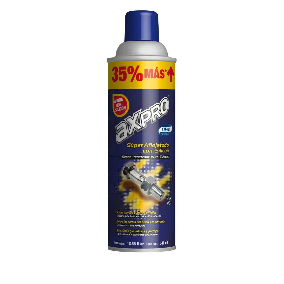 Súper aflojatodo con silicón 540 mL