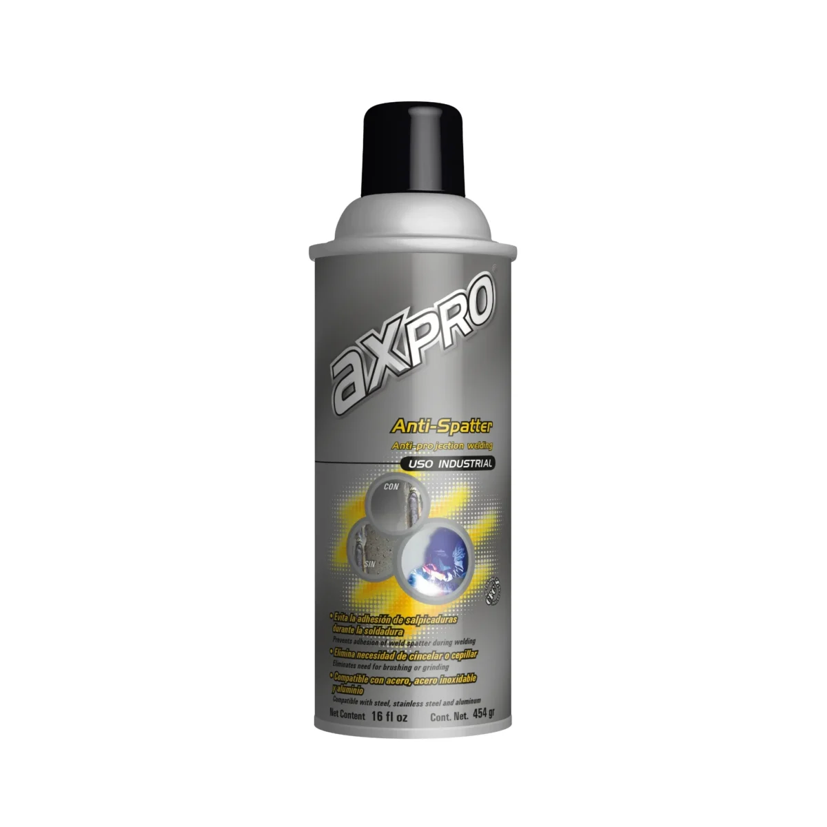 Antispatter antiadherente para soldadura