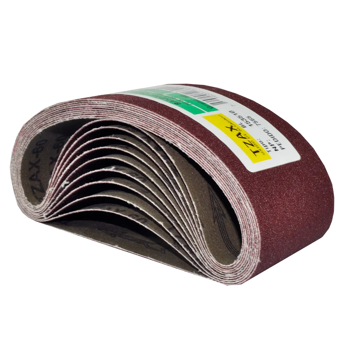 Banda de lija de óxido de aluminio G60 - Clave 1010