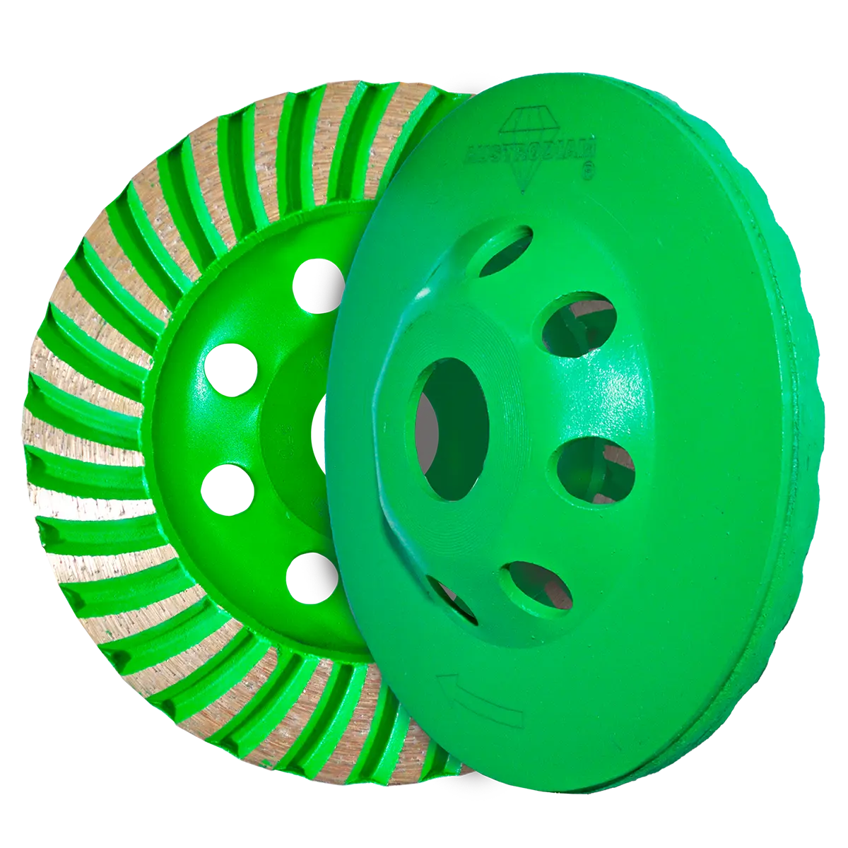 Copa Turbo de diamante para desbaste 4-1/2"- Clave 870