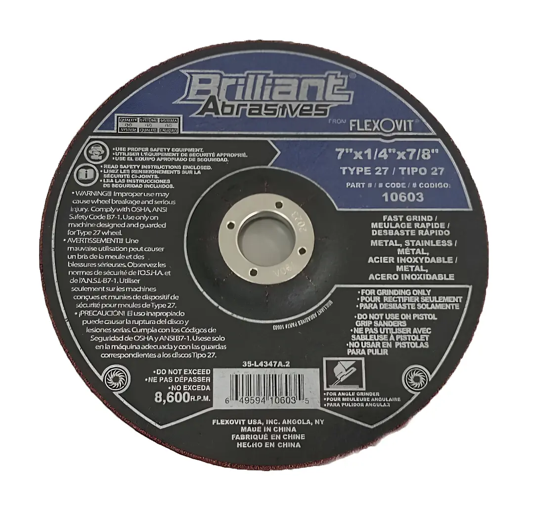 Disco para desbaste Flexovit 7" - 10603