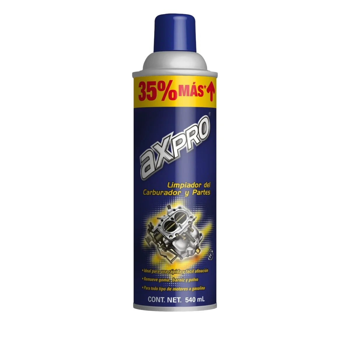 Limpiador del carburador y partes 540 mL