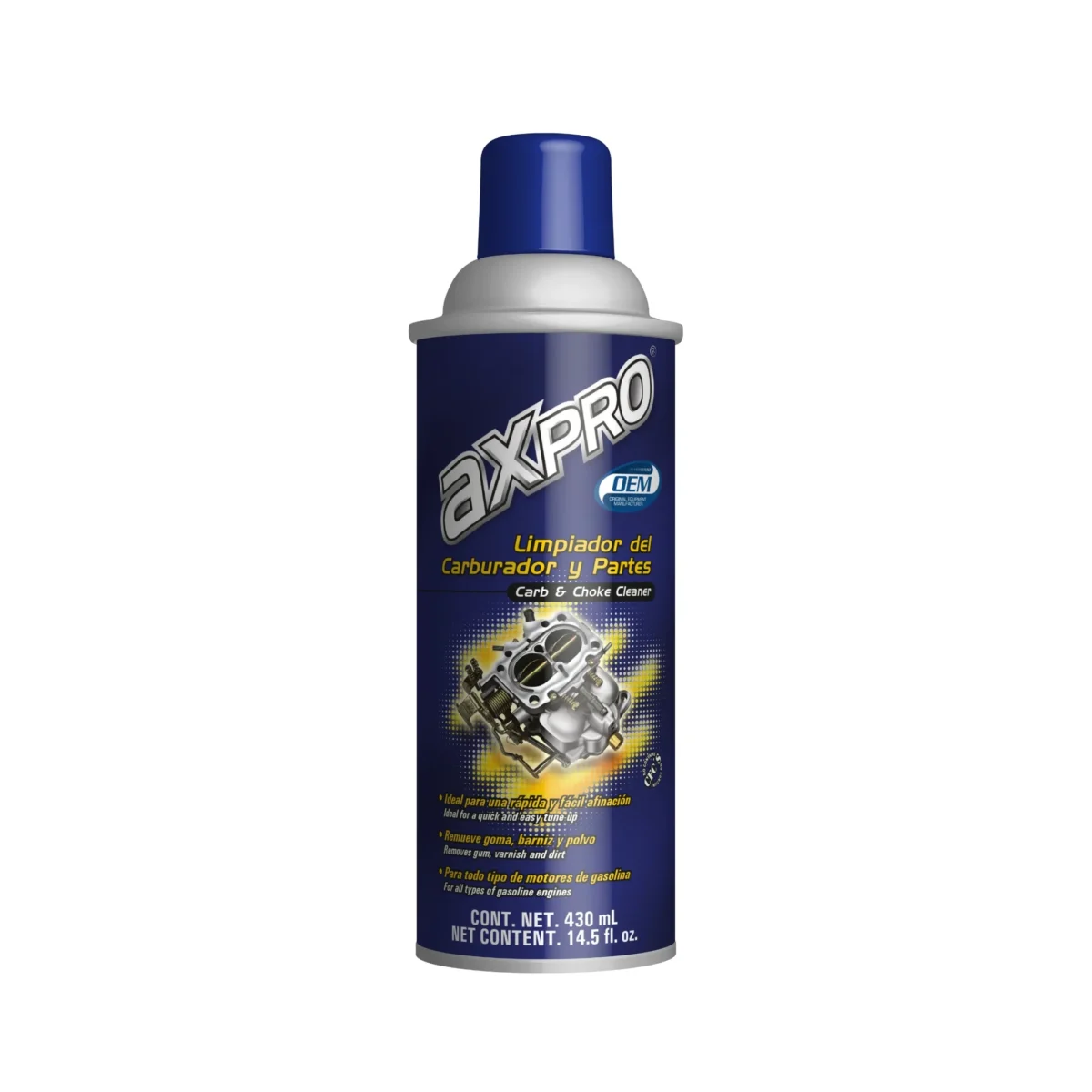 Limpiador del carburador y partes 430 mL