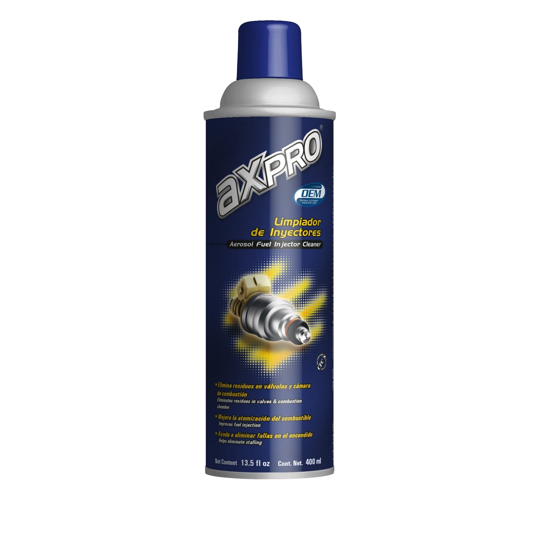 Limpiador de inyectores en aerosol