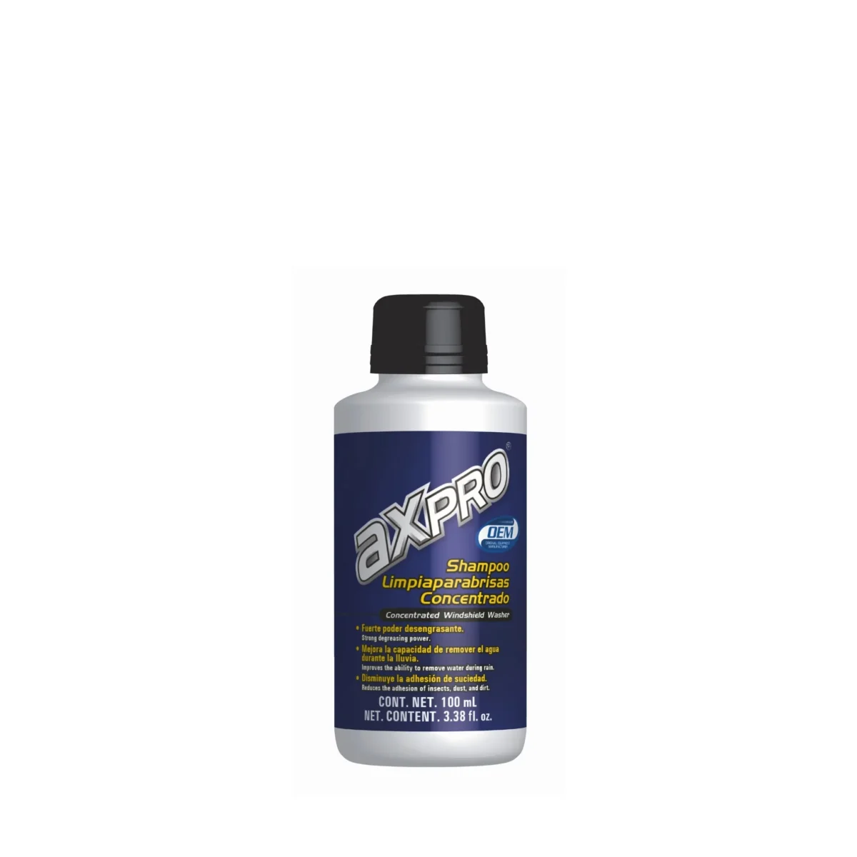 Shampoo limpiaparabrisas